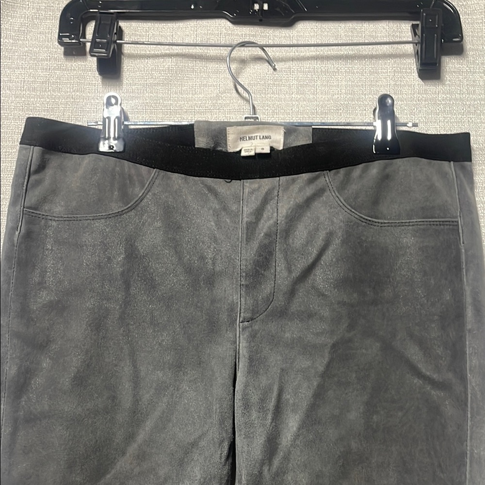 Helmut Lang Charcoal Suede jeans - Picture 4 of 6